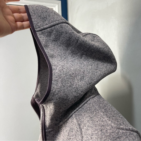 Lululemon Fleece & Thank You Pullover Sz 6 In Heathered Smoky Blush - Picture 8 of 15